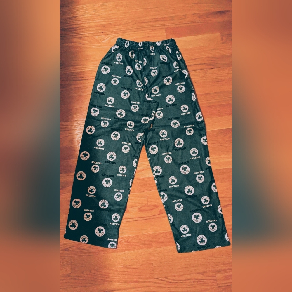 Kids Boston Celtics Pajama Bottoms
